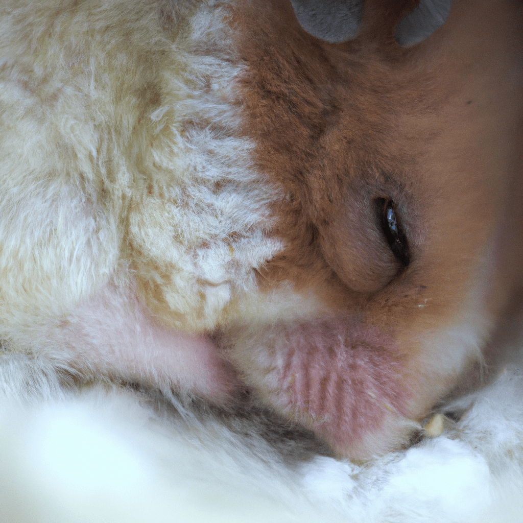 2 - A close-up photograph showcasing the thickened fur of a hibernating hamster, protecting it from the freezing winter temperatures. Shot with Sigma 85mm f/1.4 lens. No text.. Sigma 85 mm f/1.4. No text.