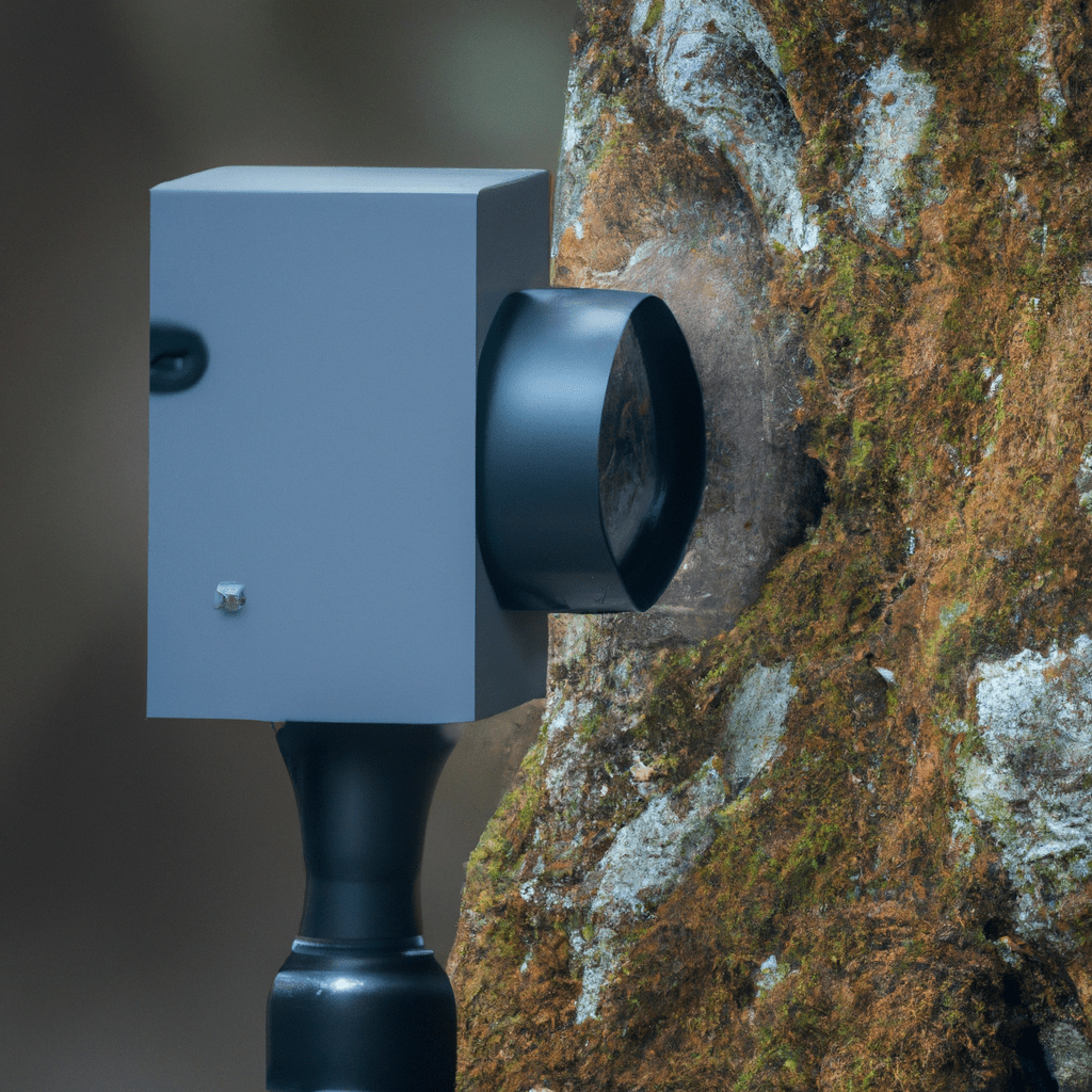 A photo showing a camera trap capturing a rare species in its natural habitat. The strategically placed camera provides important insights into the behavior and environment of these species, contributing to their monitoring and conservation efforts. Sigma 85 mm f/1.4. No text.. Sigma 85 mm f/1.4. No text.