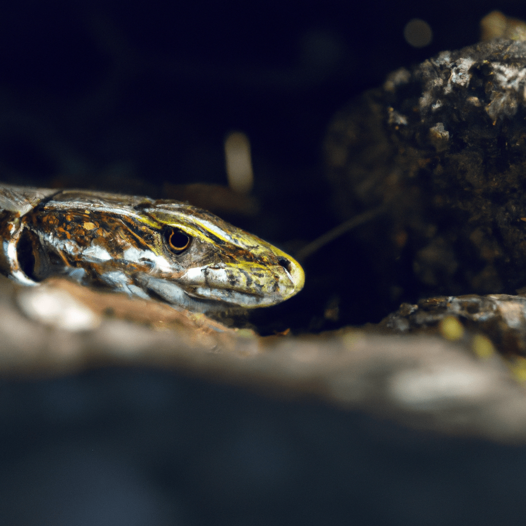 2 - [A photo trap capturing a hidden lizard in its natural habitat, providing valuable insights into its behavior and habitat preferences.]. Sigma 85 mm f/1.4. No text.. Sigma 85 mm f/1.4. No text.