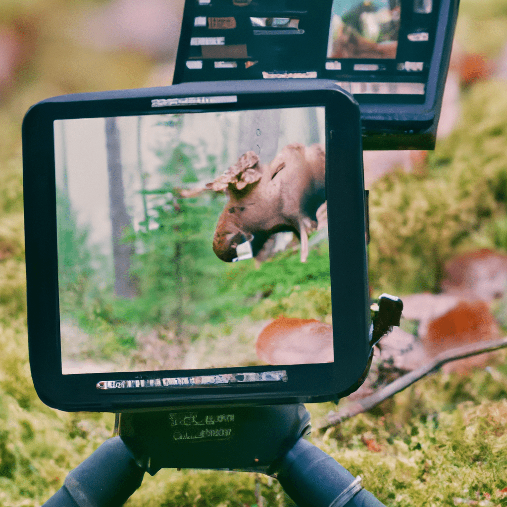 5 - [Image: A breakthrough in moose conservation - capturing intimate moments of moose family life using a trail camera]. Nikon 50 mm f/1.8. No text.. Sigma 85 mm f/1.4. No text.