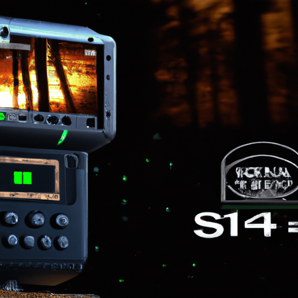 [A photo of the WK 8 B3 trail camera capturing a stunning night scene with sharp details and excellent clarity.]. Sigma 85 mm f/1.4. No text.