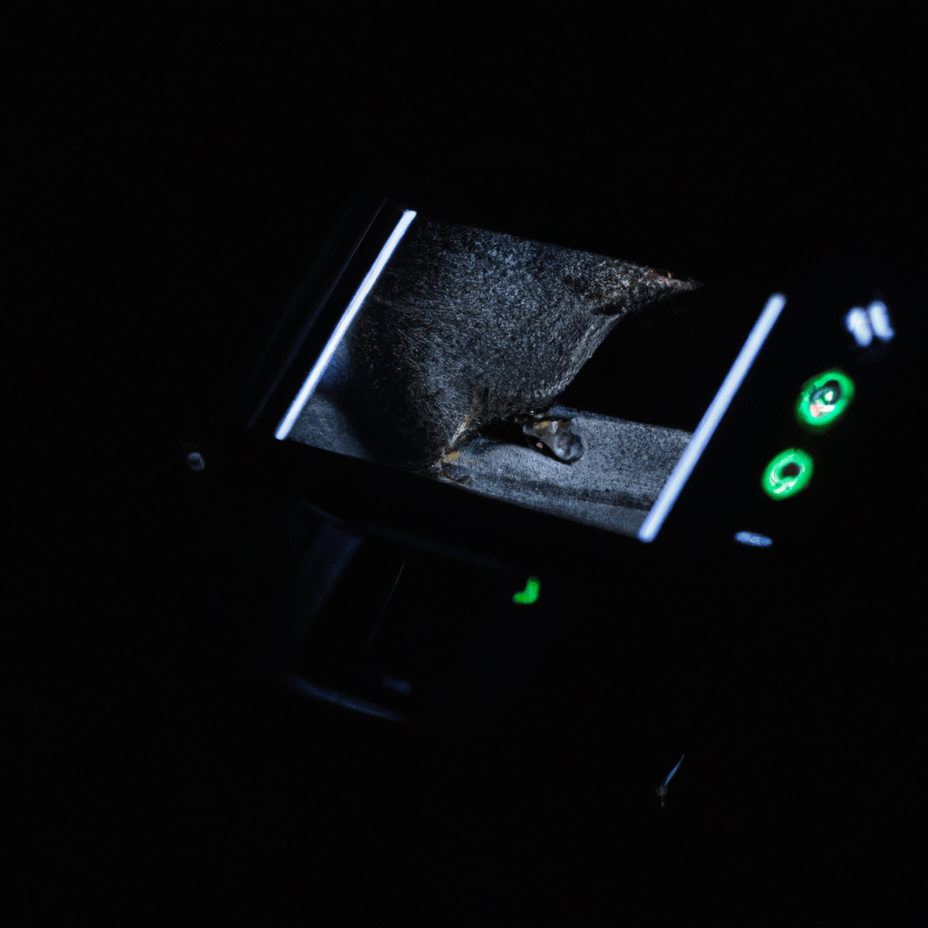 A photo of a wildlife camera capturing a clear and detailed image of a nocturnal animal in the dark.. Sigma 85 mm f/1.4. No text.