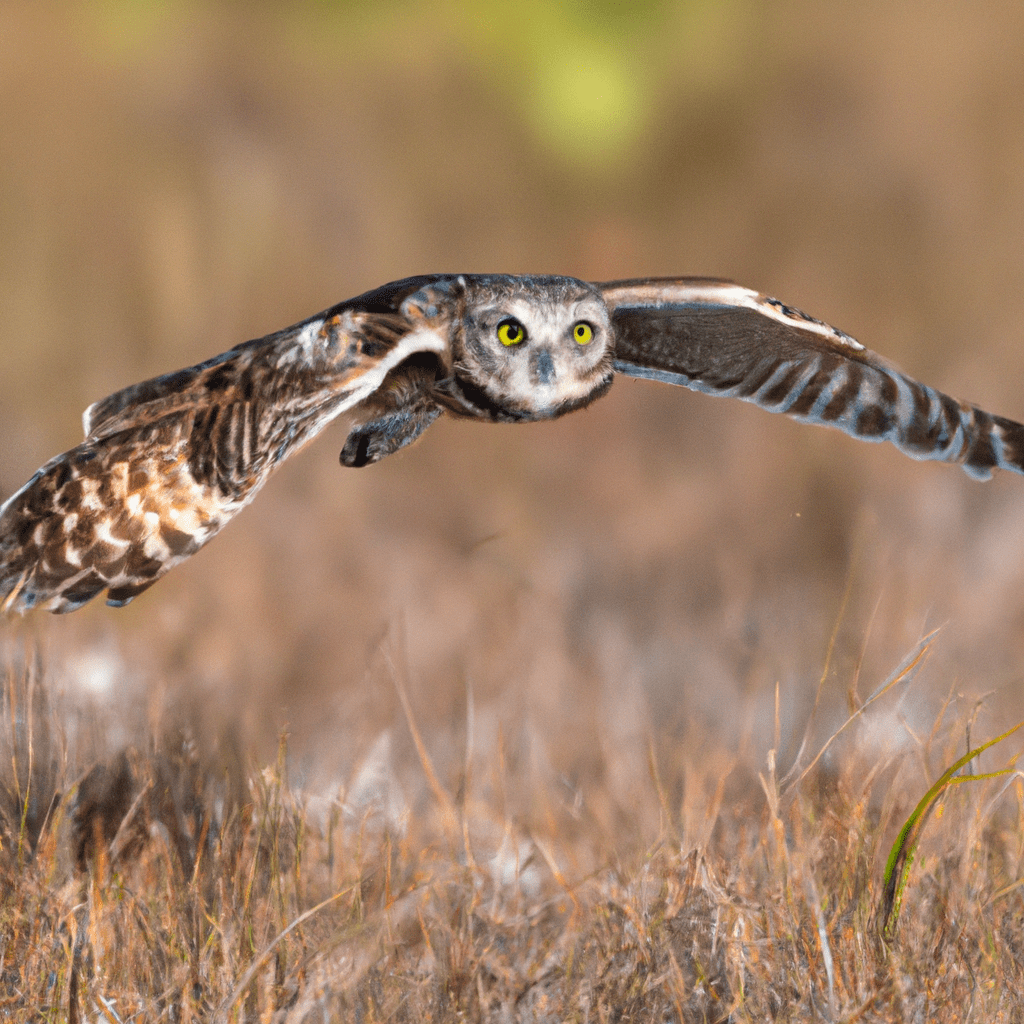 A captivating photo of owls in pursuit. Witness the owls' intelligence and agility as they skillfully move while hunting their prey. The intense and focused expression on their faces is truly mesmerizing. With incredible precision and speed, they seize their prey using their sharp talons and powerful beaks. It could be small rodents or tiny birds that they hunt, showcasing the owls' ability to adapt to different targets. Owls' exceptional night vision allows them to hunt in the darkness silently, ambushing their unsuspecting victims. These clever owls in action during their hunts are often captured by camera traps, providing unique insights into this hidden nocturnal process. The documentation of owls hunting is not only intriguing but also crucial for understanding their way of life. Camera traps play an invaluable role in expanding our knowledge about owls.. Sigma 85 mm f/1.4. No text.