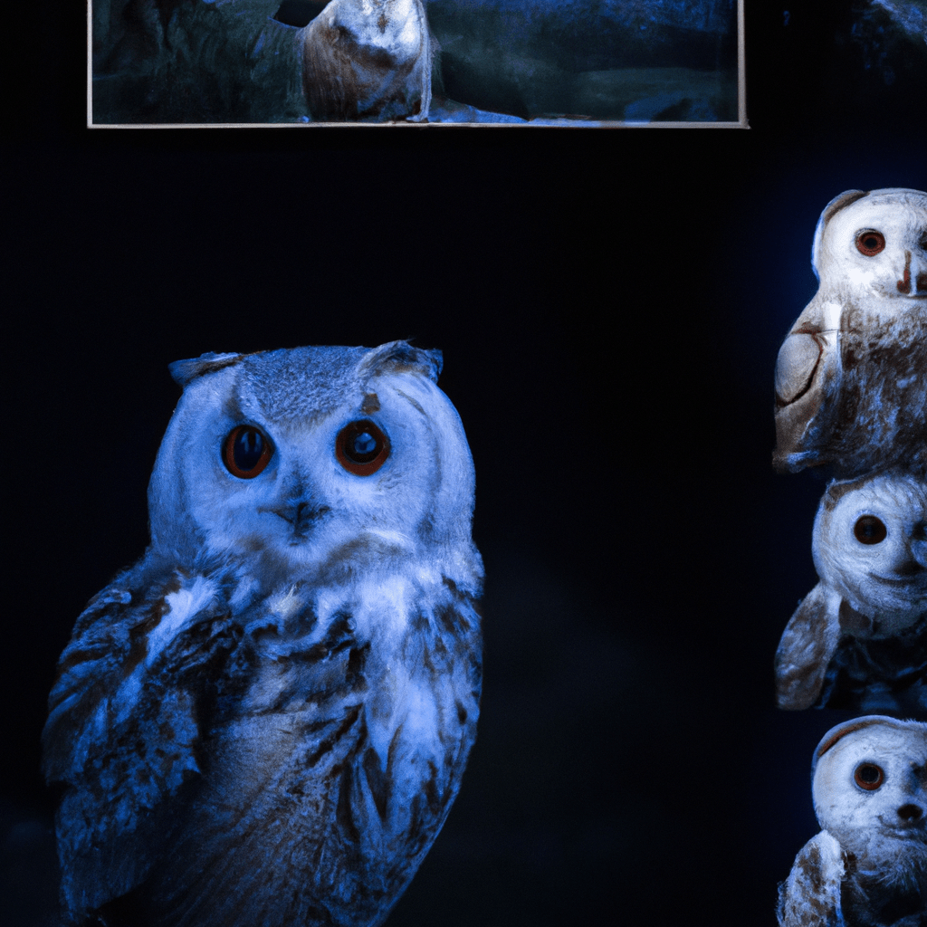A stunning nighttime photo captured by a discreet wildlife camera reveals the mysterious world of owls in their natural habitat. Canon 70-200mm f/2.8. Sigma 85 mm f/1.4. No text.. Sigma 85 mm f/1.4. No text.