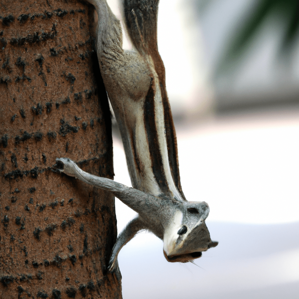 4 - [Photo: Playful squirrel caught on camera, showcasing its acrobatic skills]. Canon 100 mm f/2.8. No text.. Sigma 85 mm f/1.4. No text.