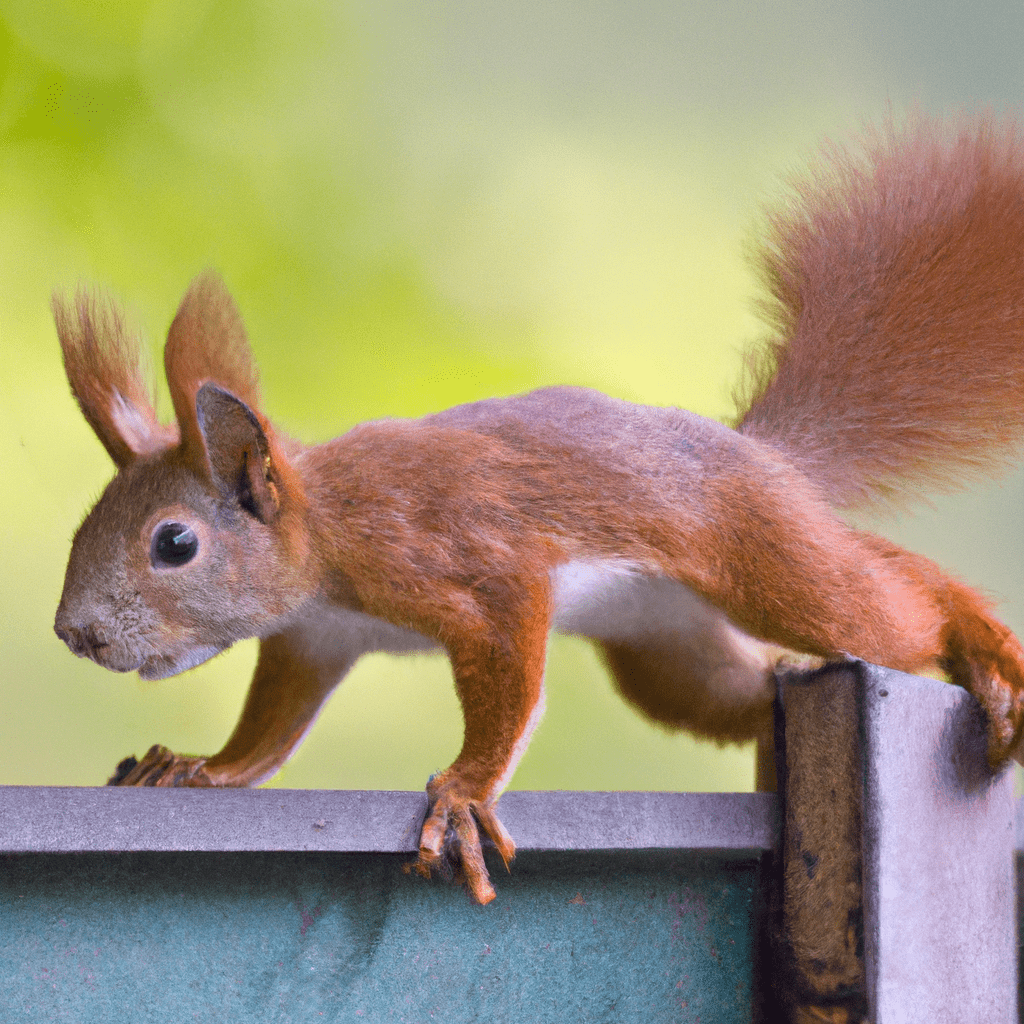3 - [Photo: Playful squirrel caught on camera, showcasing its acrobatic skills]. Nikon 300 mm f/4.0. No text.. Sigma 85 mm f/1.4. No text.