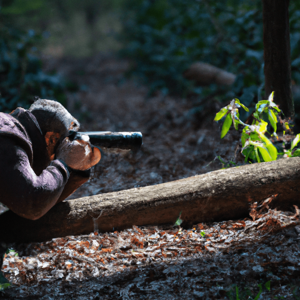 A wildlife enthusiast capturing a stunning image of a rare animal using a state-of-the-art trail camera. Sony 200 mm f/2.8. No text.. Sigma 85 mm f/1.4. No text.. Sigma 85 mm f/1.4. No text.