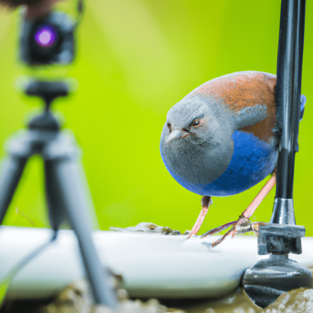 A stunning capture of a rare bird using a tool. Witness the remarkable behavior of wildlife through the lens of a trail camera. #wildlifephotography. Sigma 85 mm f/1.4. No text.