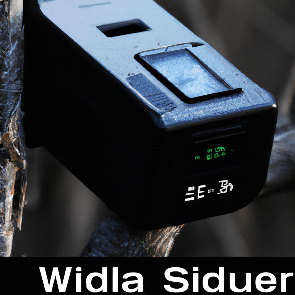 2 - A photo of a discreet and high-quality trail camera capturing stunning wildlife moments. Sigma 85 mm f/1.4. No text.. Sigma 85 mm f/1.4. No text.