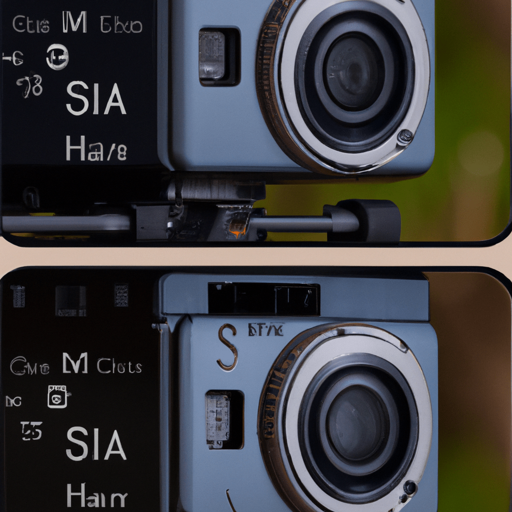 3 - A side-by-side comparison of a new and used trail camera, highlighting their pros and cons. Sigma 85 mm f/1.4. No text.. Sigma 85 mm f/1.4. No text.
