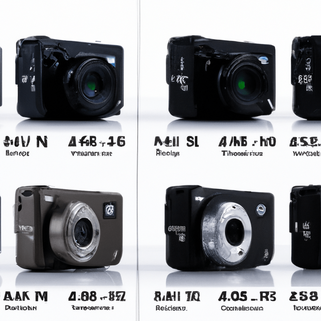 2 - [H2]Price range of trail cameras based on brand
The photo shows a comparison of trail cameras from different brands with varying prices and features.. Sigma 85 mm f/1.4. No text.
