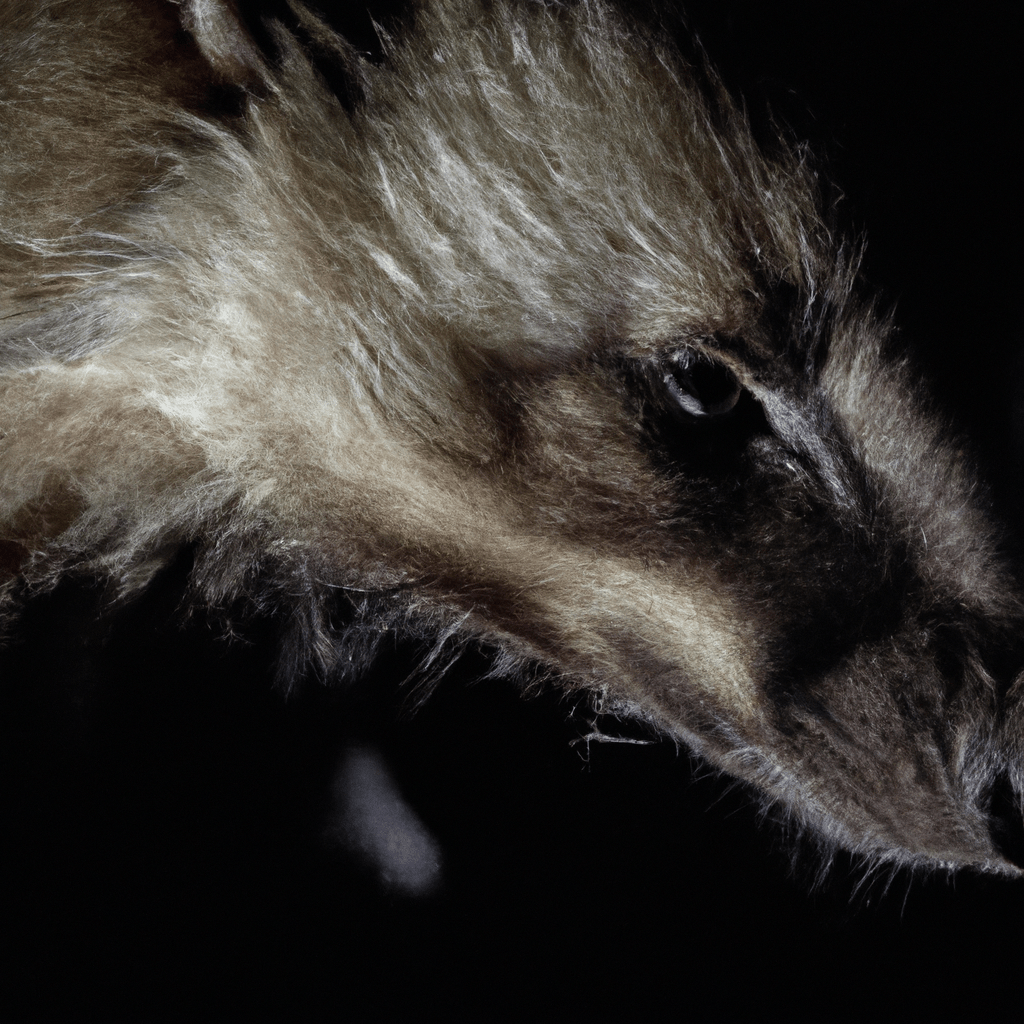 [Image: A close-up photograph of wildlife captured at night with Evolveo Strongvision 2GB trail camera.]. Sigma 85 mm f/1.4. No text.