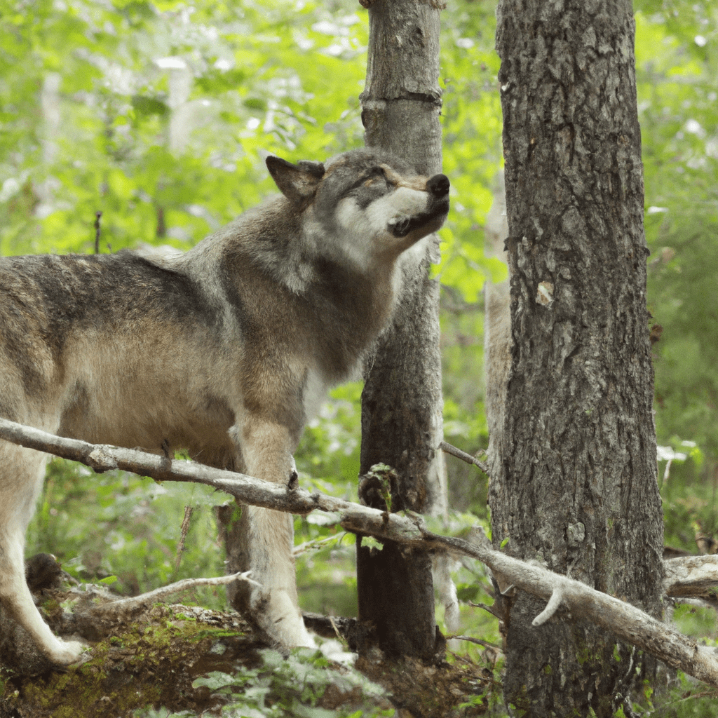 2 - A photo capturing the vital role of wolves as 