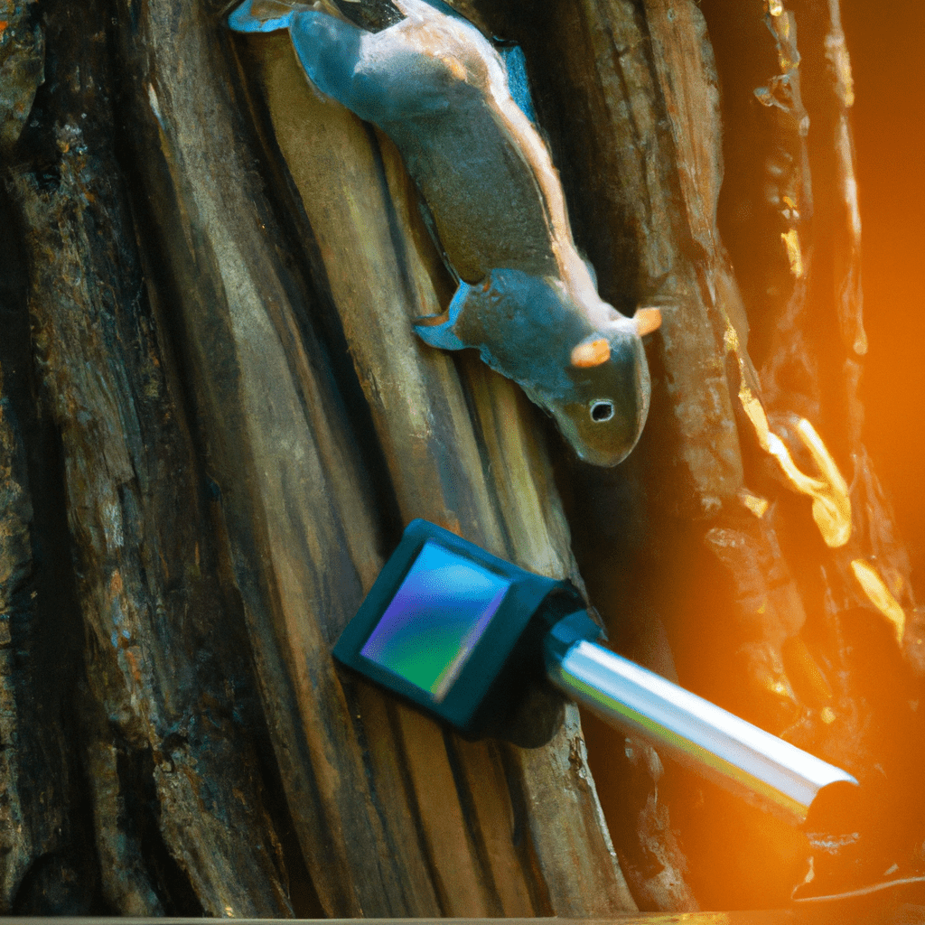 3 - A photo revealing the hidden life of squirrels through trail cameras. From acrobatic feats to secret food caches, these ingenious creatures continue to surprise and captivate. Sigma 85 mm f/1.4. No text.. Sigma 85 mm f/1.4. No text.