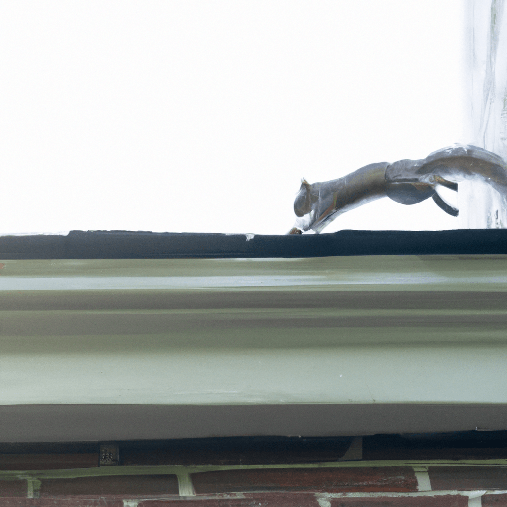 5 - [In the image, an inquisitive squirrel leaps from one rooftop to another, showcasing its impressive acrobatic skills in an urban setting.]. Nikon 18-55 mm f/3.5-5.6. No text. Sigma 85 mm f/1.4. No text.. Sigma 85 mm f/1.4. No text.