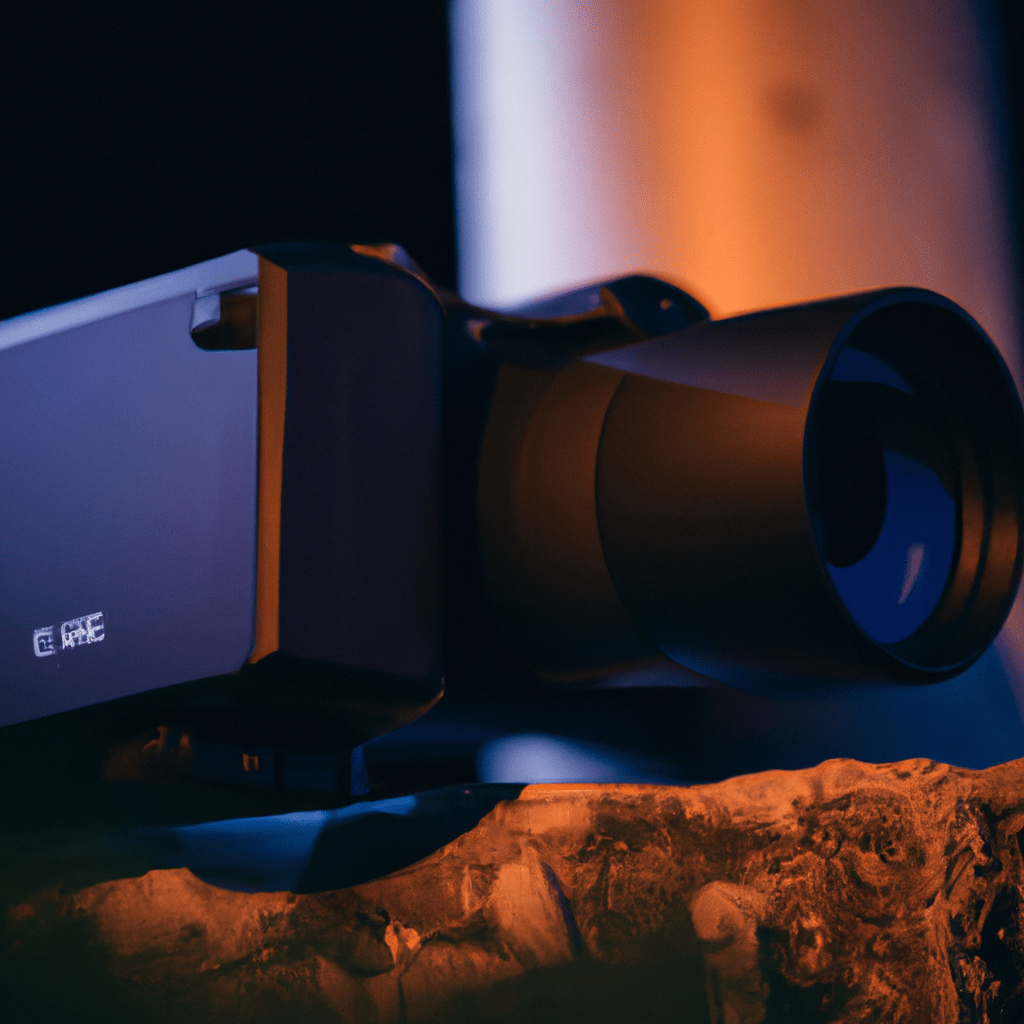 A photo of a wildlife camera capturing a rare nighttime animal in its natural habitat.. Sigma 85 mm f/1.4. No text.