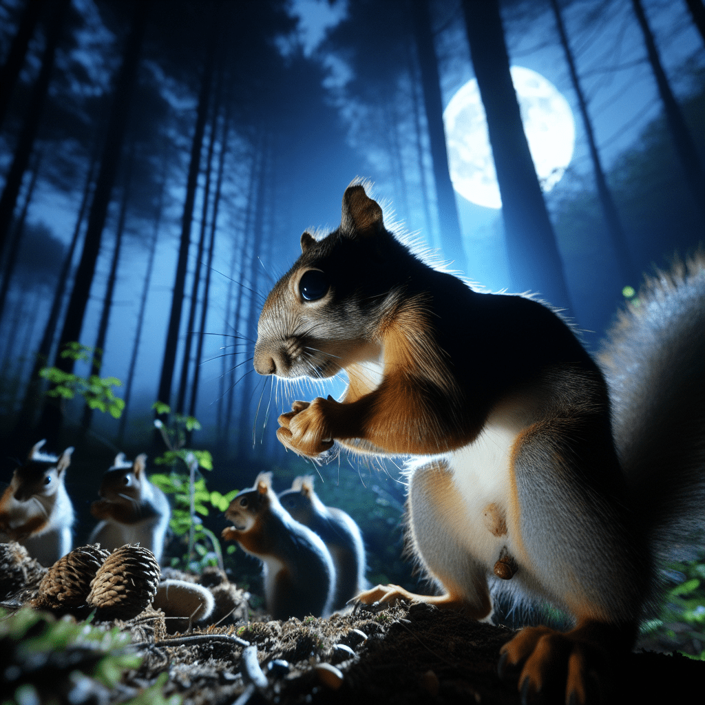 Explore the mysterious world of squirrels in the nocturnal wilderness through the lens of camera traps. Learn the significance of camera traps in studying squirrel behavior at night. Witness intriguing activities at dusk and uncover secrets to protect these cute creatures in the darkness. Join nature enthusiasts in unveiling the undiscovered mysteries of the nocturnal squirrel world!