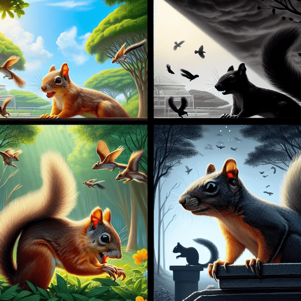 Discover the fascinating differences in squirrel behavior between day and night. Watch them forage and communicate during the day, then witness their cautious and stealthy movements at night to avoid predators. Gain a deeper understanding of these nocturnal creatures and the importance of studying their behavior for their protection.